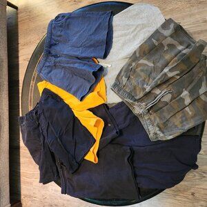 Bundle of 7 pairs of Boys summer shorts, assorted brands all size 12
